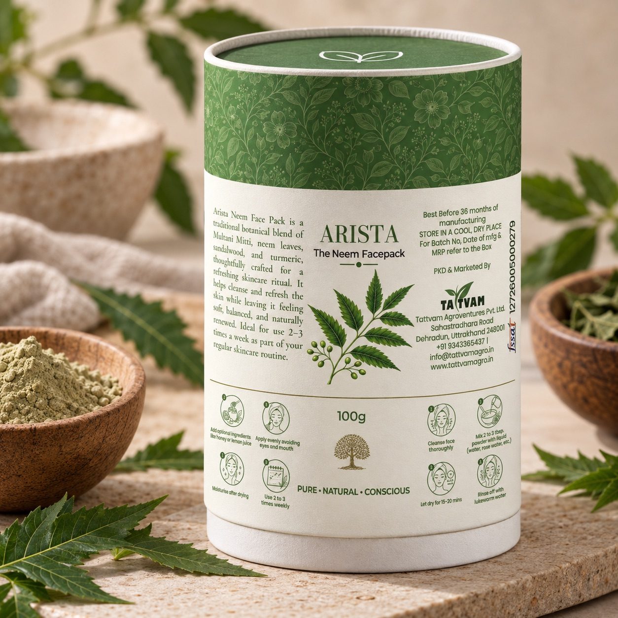Arista (The Neem Facepack)